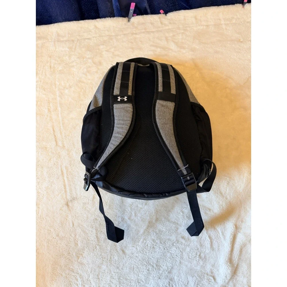Under Armour Hustle 5.0 Backpack 1361176 002 Gray/Black
